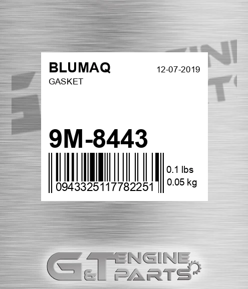 9M-8443 Gasket