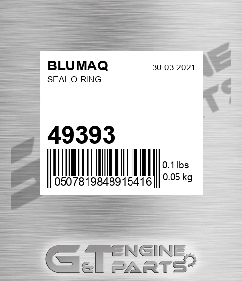 49393 BLUMAQ Seal O-ring