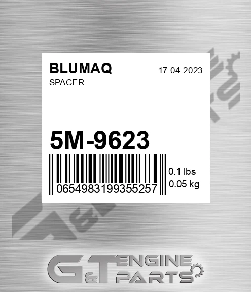 5M-9623 Spacer for BLUMAQ