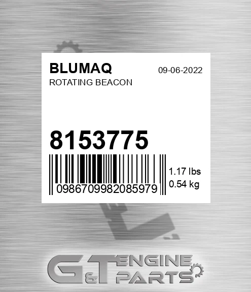 8153775 Rotating Beacon for BLUMAQ