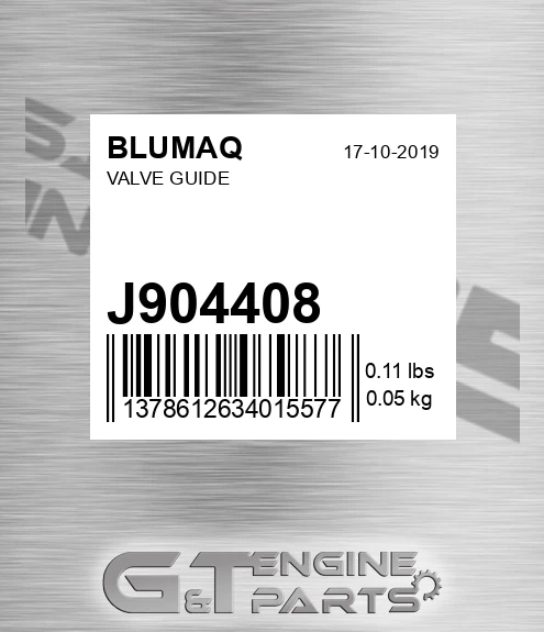 J904408 BLUMAQ Valve Guide