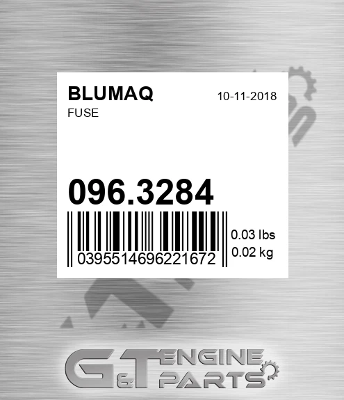 096.3284 Fuse for BLUMAQ