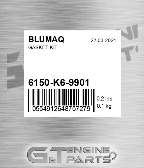 6150-K6-9901 Gasket Kit for BLUMAQ