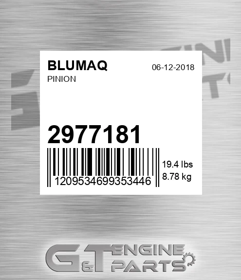 2977181 Pinion