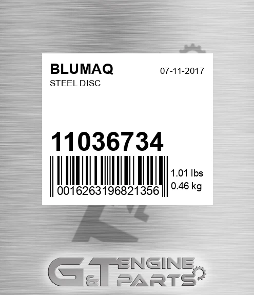 11036734 Steel Disc