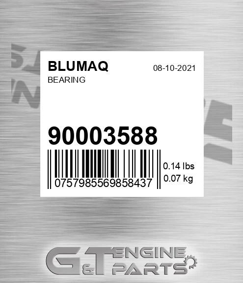 900.03588 Bearing for BLUMAQ