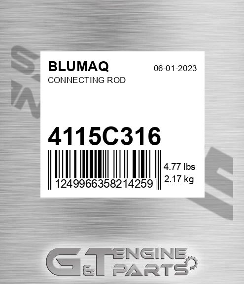 4115C316 Connecting Rod for BLUMAQ