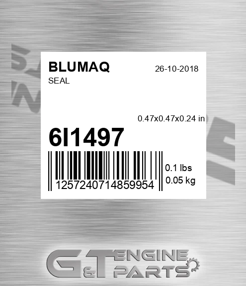 6I-1497 Seal for BLUMAQ