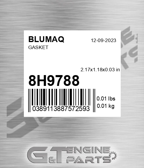 8H-9788 Gasket for BLUMAQ