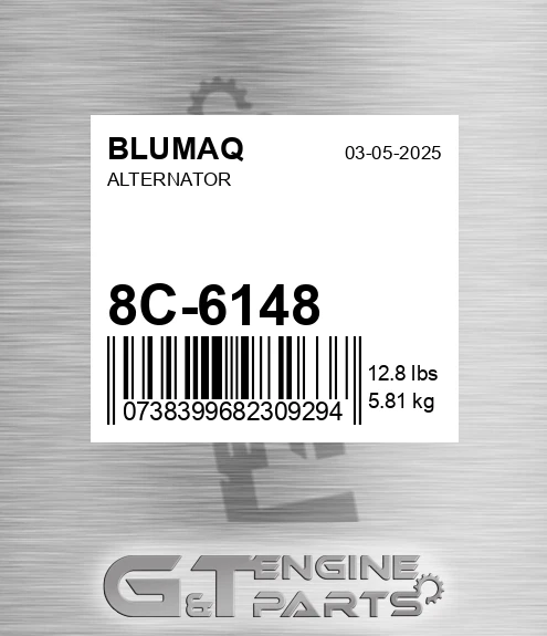 8C-6148 Alternator