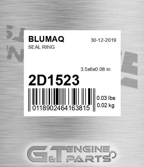 2D-1523 Seal Ring for BLUMAQ