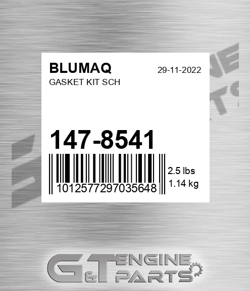 147-8541 Gasket Kit Sch for BLUMAQ