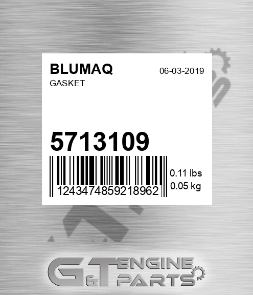 5713109 Gasket for BLUMAQ