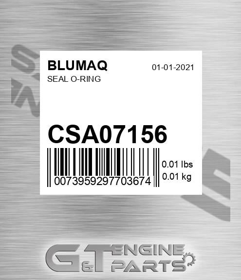 CSA07156 BLUMAQ Seal O-ring