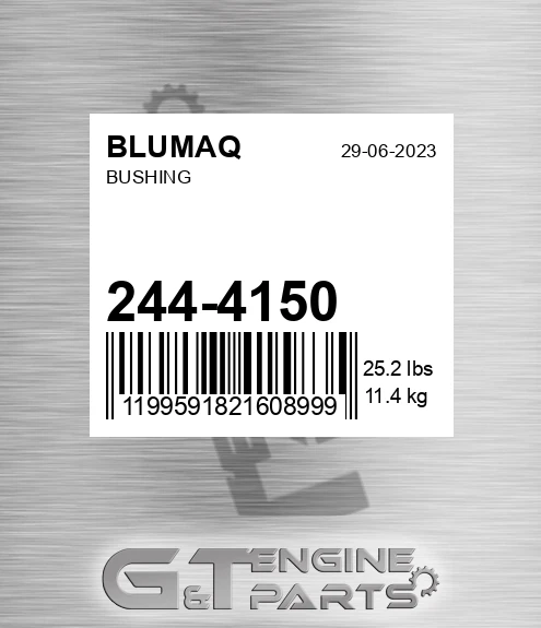 244-4150 Bushing for BLUMAQ