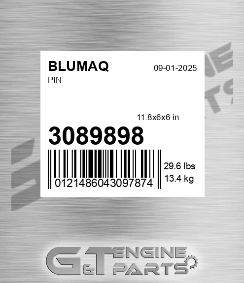 308-9898 Pin for BLUMAQ