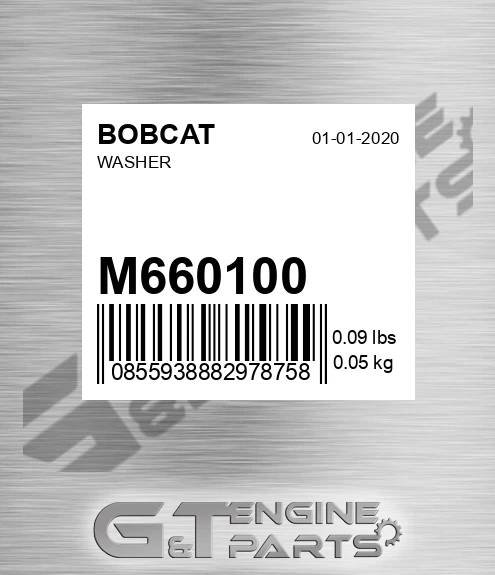 M66010.0 Washer for BOBCAT