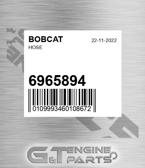6965894 BOBCAT Hose