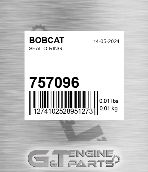 75709-6 Seal O-ring