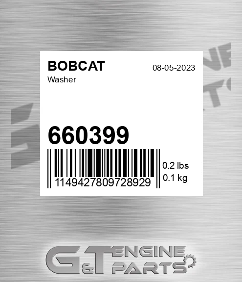 660399 BOBCAT Washer