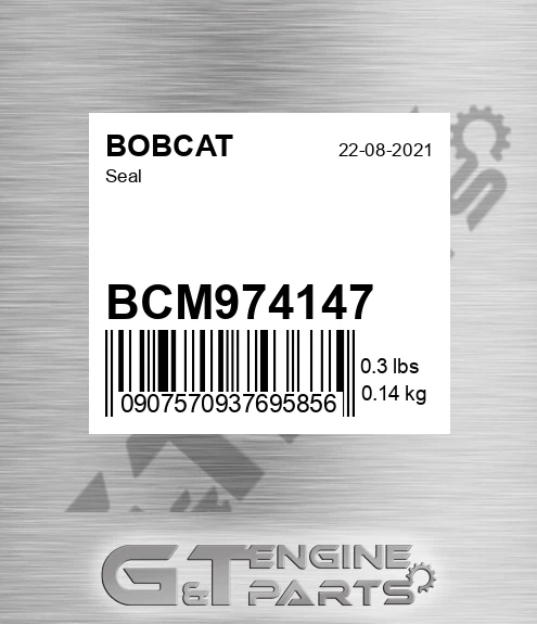 BCM974147 Seal for BOBCAT