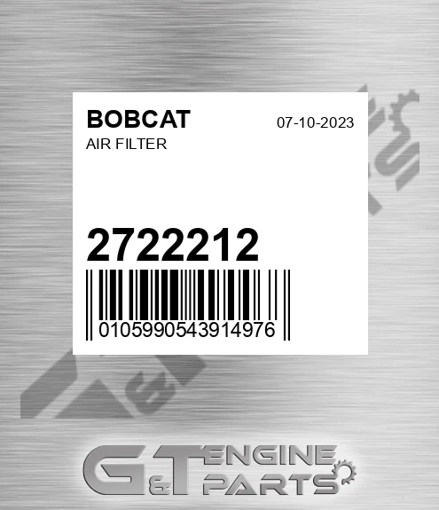 2722212 Air Filter for BOBCAT