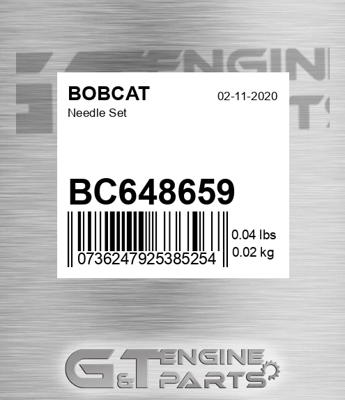 BC648659 BOBCAT Needle Set
