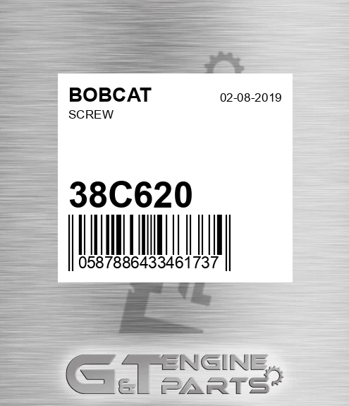 38C620 BOBCAT Screw