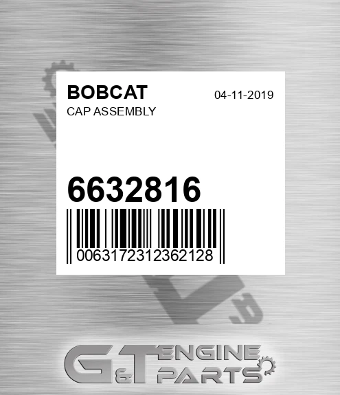 6632816 Cap Assembly for BOBCAT