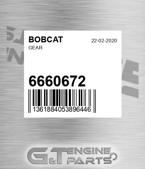 6660672 BOBCAT Gear