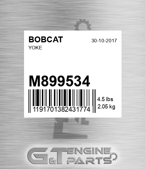 M89953.4 Yoke for BOBCAT