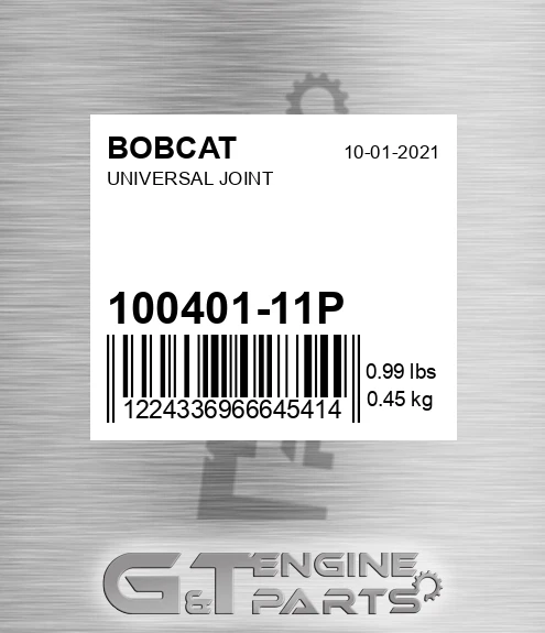 100401-11P Universal Joint for BOBCAT
