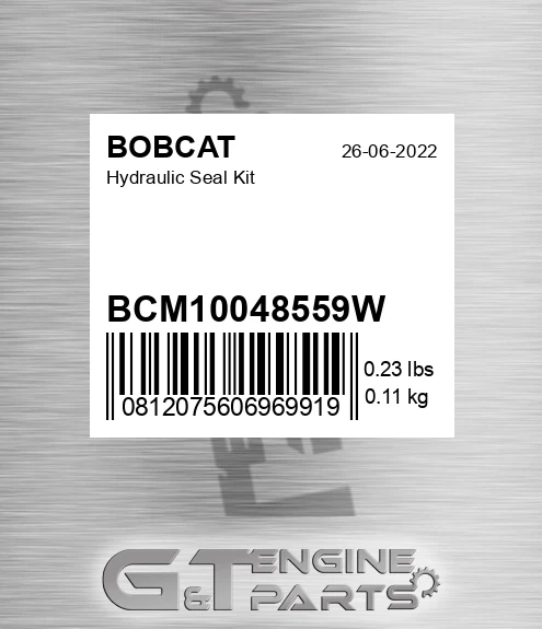 BCM10048559W Hydraulic Seal Kit for BOBCAT