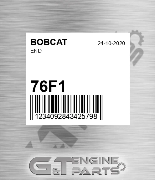 76F1 BOBCAT End