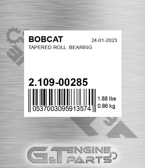 2.109-00285 Tapered Roll. Bearing