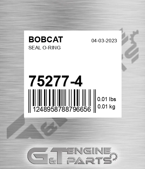 75277-4 Seal O-ring