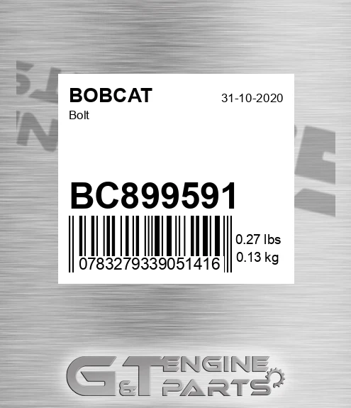 BC899591 Bolt