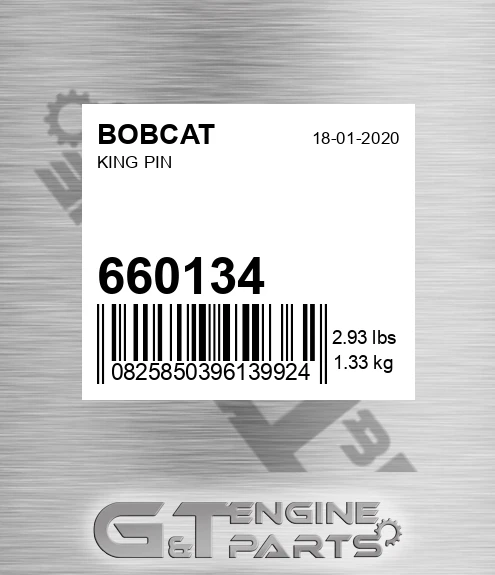 66013-4 King Pin for BOBCAT