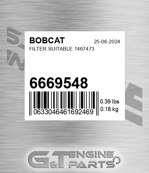 6669548 Filter Suitable 1467473