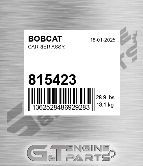 81542-3 Carrier Assy. for BOBCAT