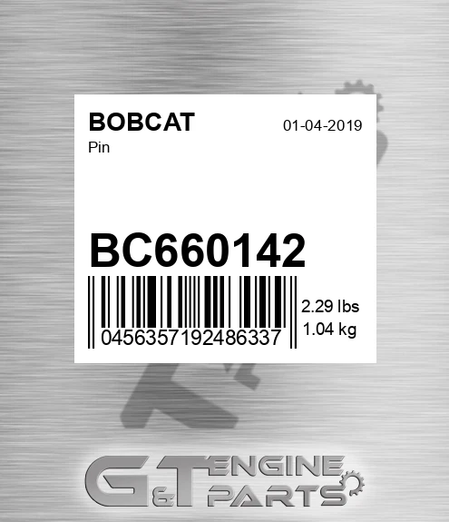 BC66014-2 BOBCAT Pin
