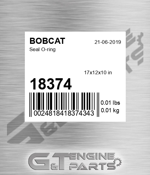 18374 Seal O-ring