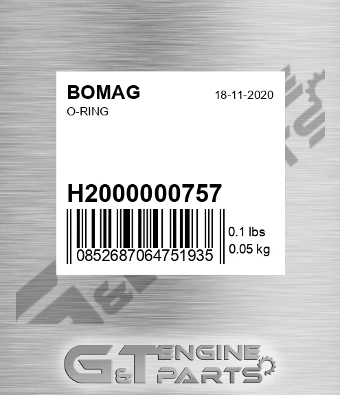 H2000000757 O-ring