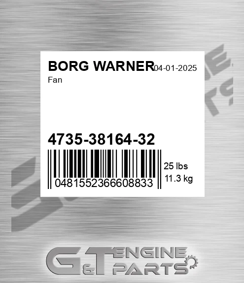 4735-38164-32 Fan for BORG WARNER