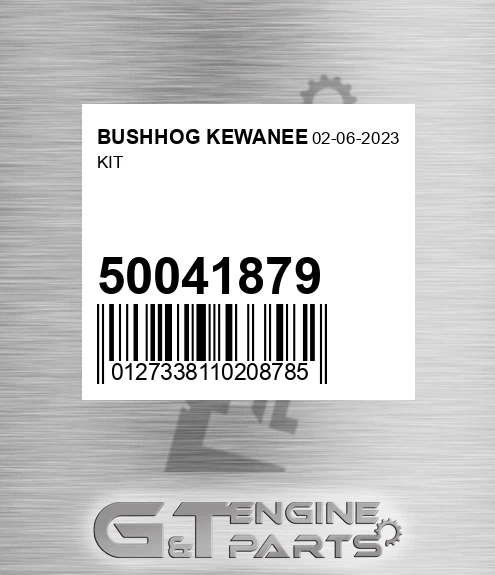 50041879 Kit for BUSHHOG KEWANEE