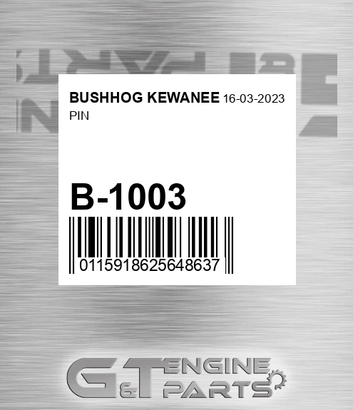 B-1003 Pin