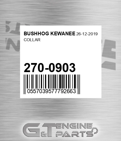 270-0903 Collar for BUSHHOG KEWANEE