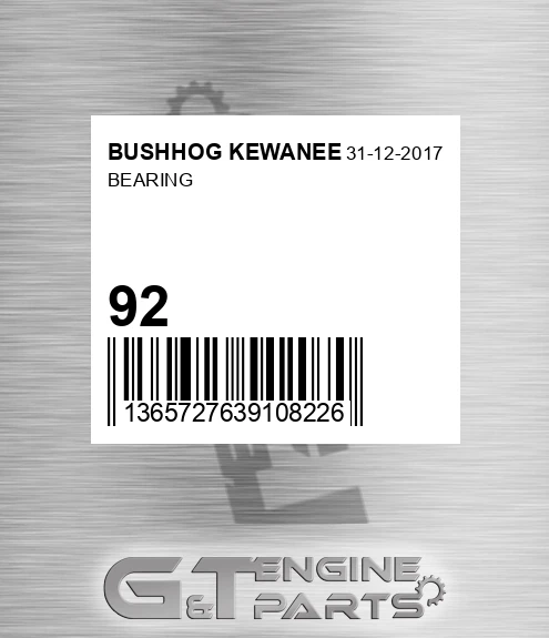 92 Bearing