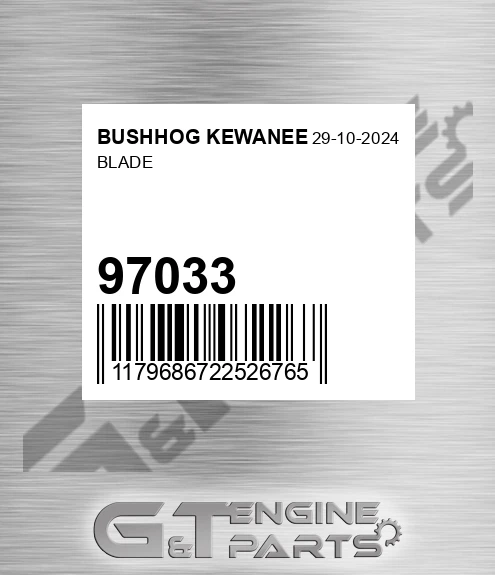 97033 Blade