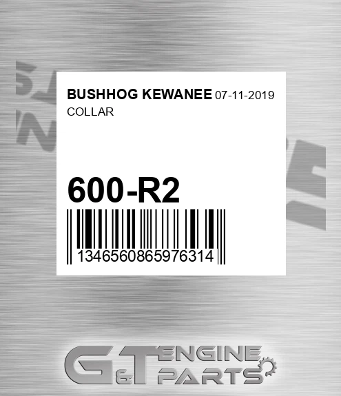 600-R2 Collar for BUSHHOG KEWANEE